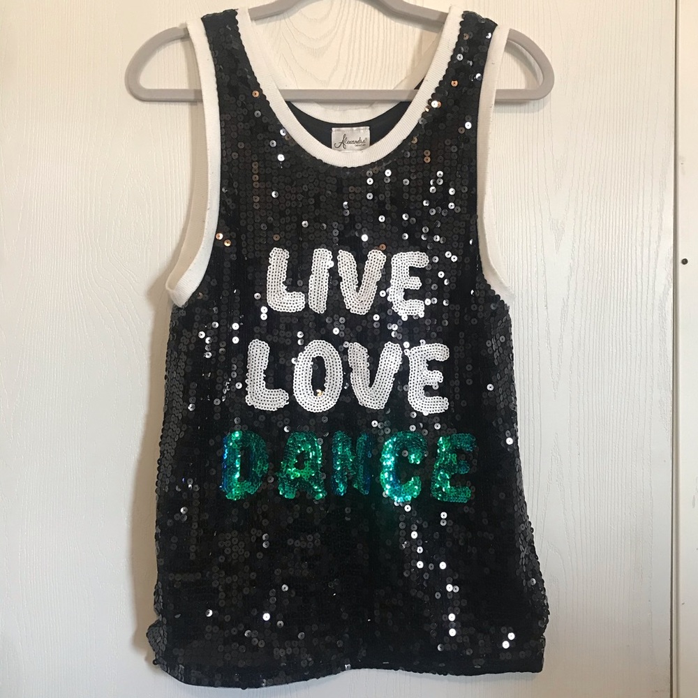 Alexandra Collection Sequin Dance Jersey, S & L